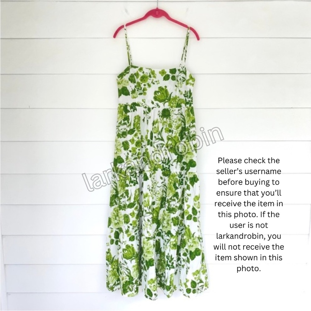NEW Reformation East Dress Rialto Medium - Picture 12 of 16